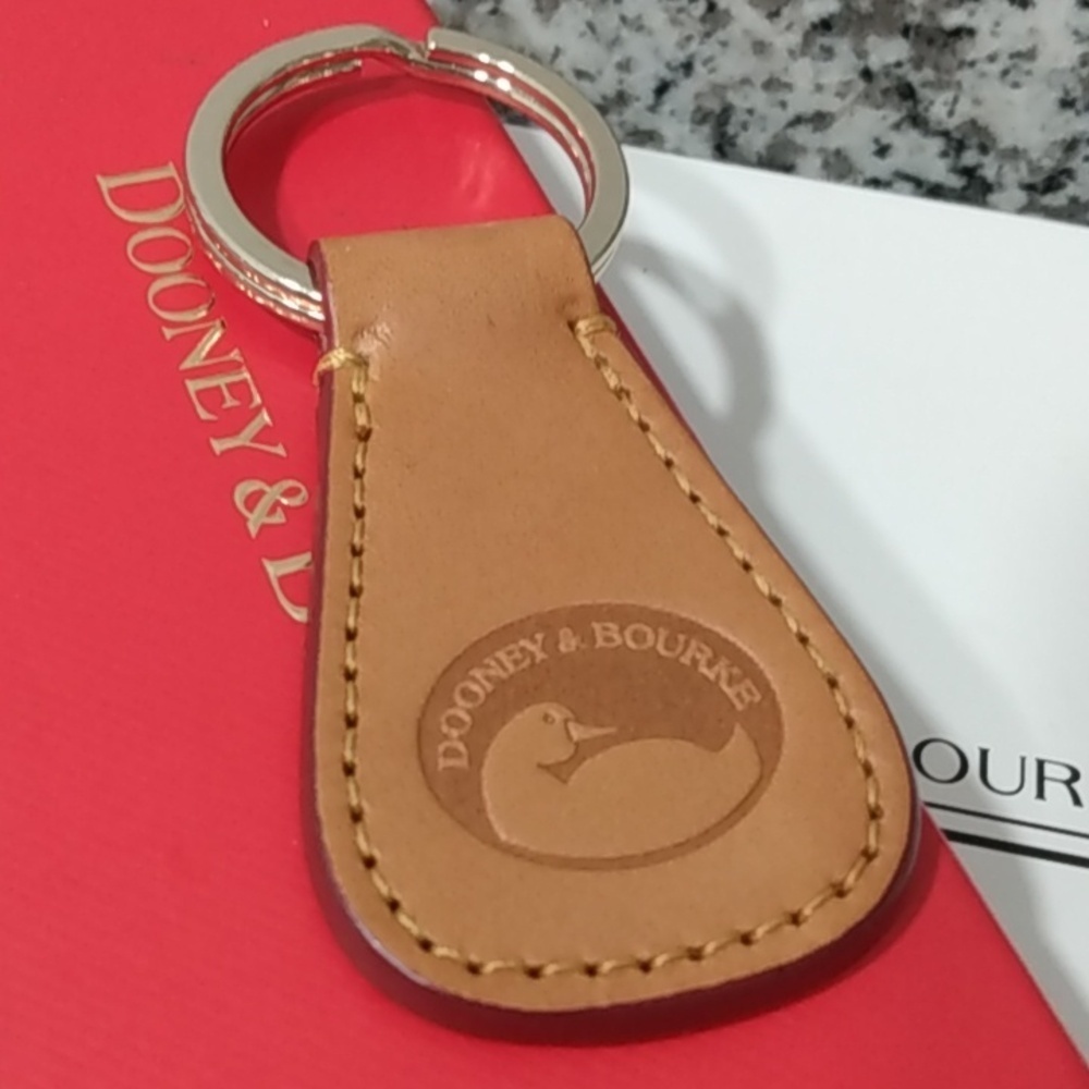 NEW, Vintage D&B Florentine Duck Logo Keychain Fob - Picture 5 of 12